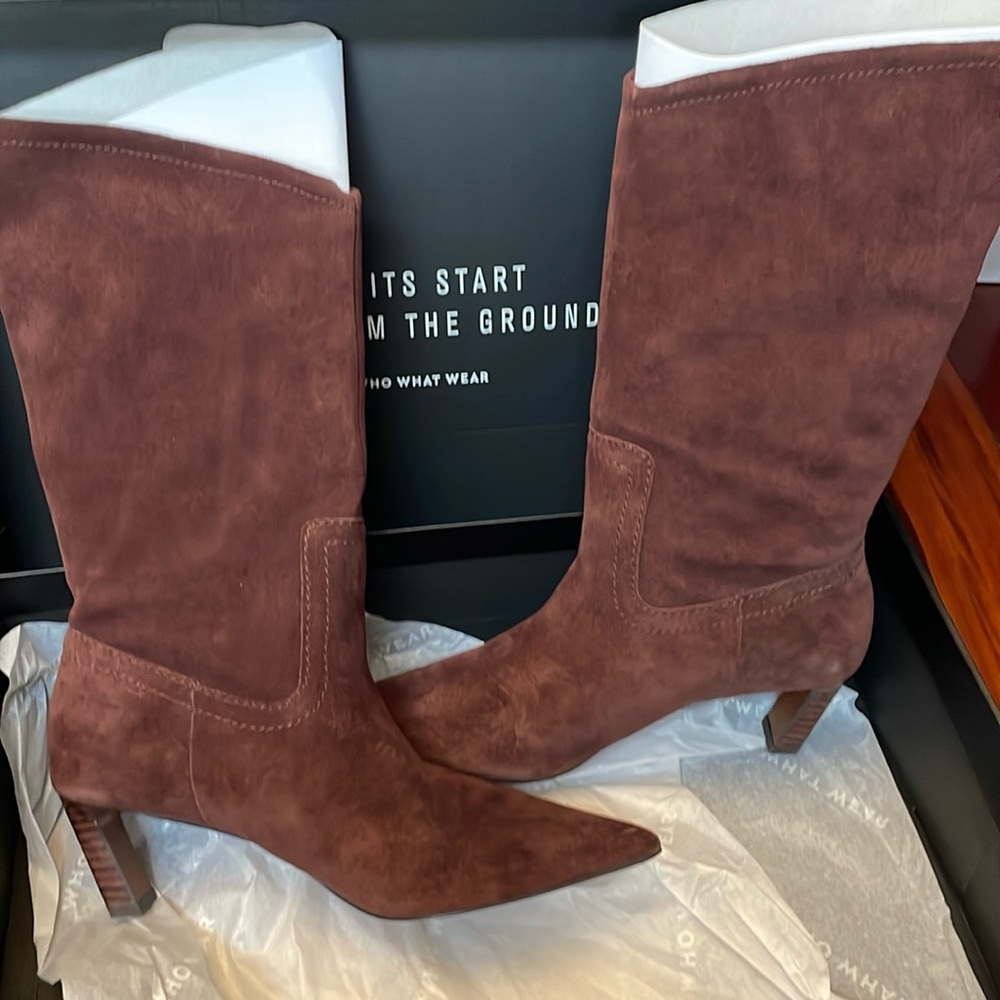 Suede boots by Who What Wear NEW